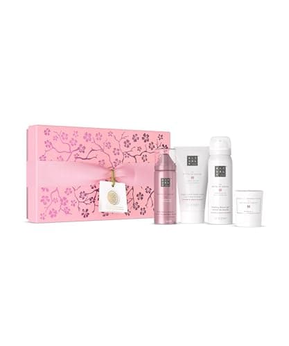 Image of RITUALS Gift Set The Ritual of Sakura Small - Home and Skincare Products Enriched with Cherry Blossom and Rice Milk - Bath Gift Box with Renewing Properties