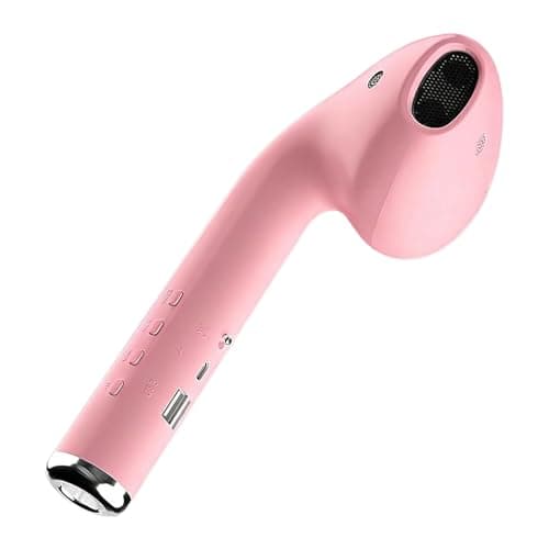 Image of Giant Earbud Shaped Bluetooths Speaker, Portable Wireless Loud Speaker with Bass, USB Rechargeable, for Outdoor, Travel, Camping, Hiking, Biking, Shower, Party