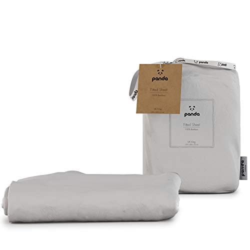 Image of Panda® 100% Bamboo Organic Duvet Cover - UK King, Pure White | Soft, Breathable, Hypoallergenic, Antibacterial | High Thread Count | Natural Choice for Skin & Hair | Thermoregulating for Quality Sleep
