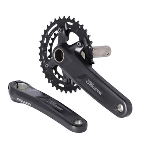 Image of SHIMANO Deore FC-M4100 Deore chainset, 10-speed, 51.8 mm Boost chainline, 36/26T, 175 mm One Size