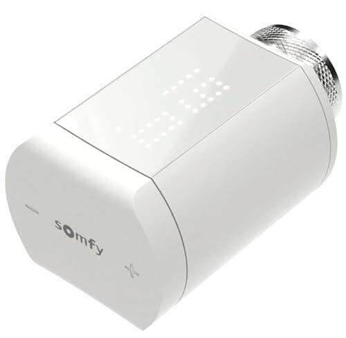 Image of Somfy 1870508 - Thermostatic valve connected io | To control the temperature of hot water radiators with the Tahoma Home Automation Box | Silent