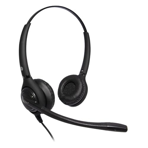 Image of JPL Headset 502S-USB Monaural, Corded, Unified Communications Certified, Universal Plug & Play, In-line Control, Surround Shield Noise Cancelling Microphone (Ideal for Remote Home Workers) – Black
