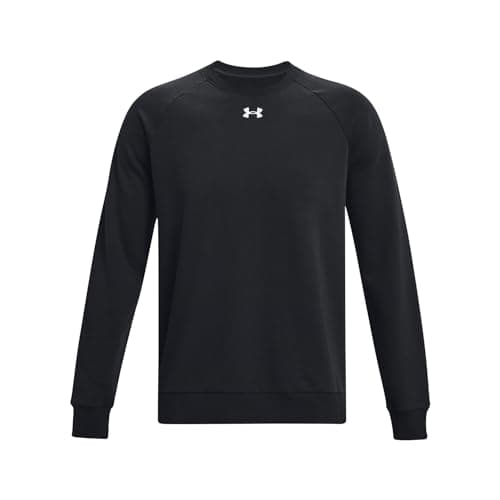 Image of Under Armour Men's UA Rival Fleece Crew Shirt Black