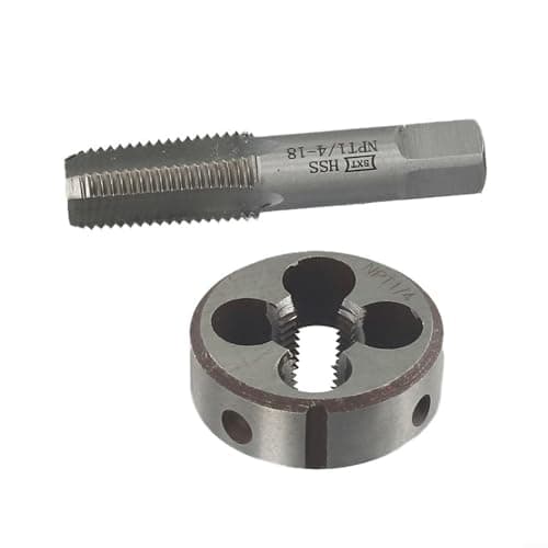 Image of Professional Grade HSS 1/4 18 NPT Right Hand Tap & Die Set in Stock