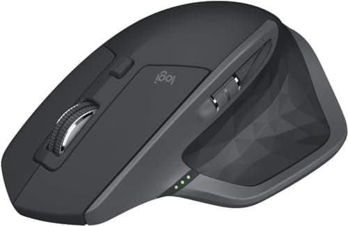Image of Logitech MX Master 2S Bluetooth Edition Wireless Mouse, Multi-Surface, Hyper-Fast Scrolling, Ergonomic, Rechargeable, Connects Up to 3 Mac/PC Computers - Graphite