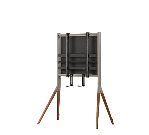 Image of One For All Falcon Universal TV Stand – Screen Size 32-70”- LCD/LED/Plasma/OLED/QLED TVs – VESA 200x100 to 400x400 – Max weight 50kg - Integrated Universal Soundbar holder - Elegant Design - WM7481