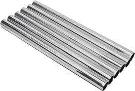 Image of E2trade Chrome 15mm Radiator Pipe Hole Collars Cover Radsnaps (Pack of 6 Sleeve)