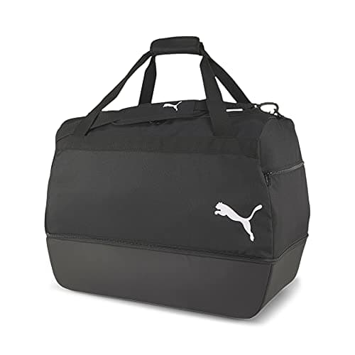 Image of PUMA Unisex Adults' teamGOAL 23 Teambag M BC (Boot Compartment) Sports Bag, Black, One Size