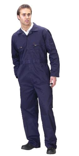 Image of SUPER CLICK HEAVY WEIGHT BOILERSUIT NAVY BLUE 40