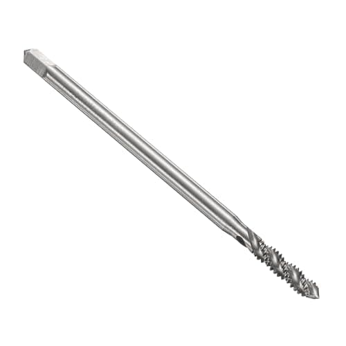 Image of sourcing map Spiral Flute Thread Taps 10-24 UNC 2B Machine Threading Tap Bit, Uncoated Screw Tapping Repair Tool, M2 High-Speed Steel (HSS)