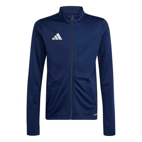 Image of adidas Unisex Kids Entrada26 Track Jacket Kids, team navy blue 2/white, 5-6 Years