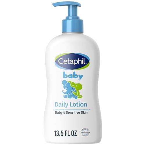 Image of Cetaphil Baby Daily Lotion with Organic Calendula |Vitamin E | Sweet Almond & Sunflower Oils |13.5 Fl. Oz