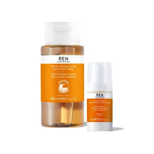 Image of REN Clean Skincare Radiance Toner and Eye Cream Duo