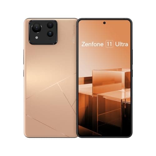 Image of ASUS Zenfone 11 Ultra, EU Official, Desert Sand, 12GB RAM 256GB Storage, Snapdragon 8 Gen 3, 6.78" AMOLED 144Hz, 50MP Gimbal Camera