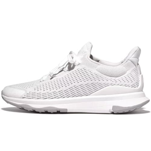 Image of Fitflop Women's Vitamin FFX Knit Sports Sneakers, White, 6 UK