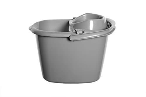 Image of Whitefurze 14l Mop Bucket Black 39cmx29cmx30cm