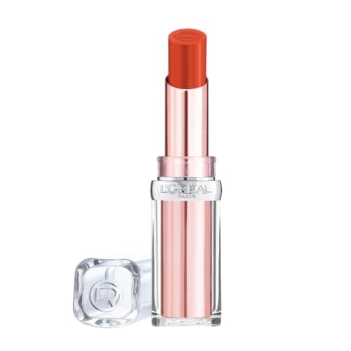 Image of L'Oreal Paris Lipstick, Balm-In-Lipstick, Keep Lips Hydrated and Smooth, Natural-Looking Shiny Finish, Glow Paradise, 244 Apricot Desire?