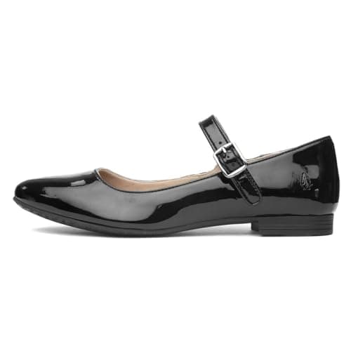 Image of Hush Puppies Female Melissa Strap Leather, Black, 5