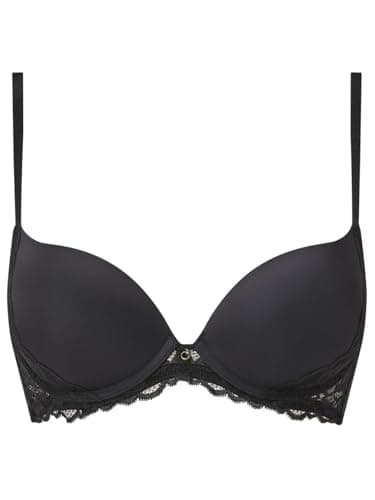 Image of Ann Summers Sexy Lace Smoothing Plunge Black