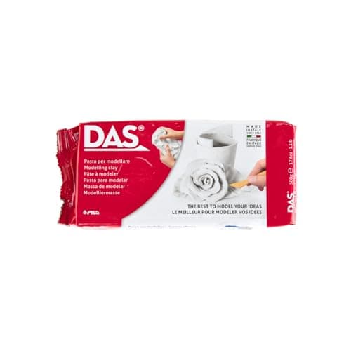 Image of Air Drying Modelling Clay 'Das' White 500 g