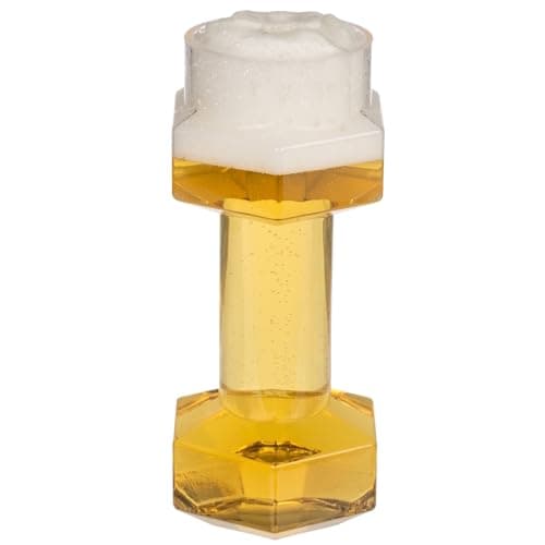 Image of Out of the blue XXL Dumbbell Beer Glass with Approx. 700 ml Capacity – Beer Mug Humpen