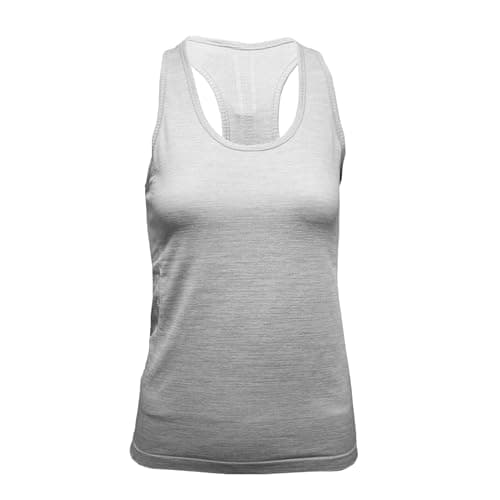 Image of TriDri Womens/Ladies Multi Sport Melange Seamless 3D Vest (L) (Cool Grey)