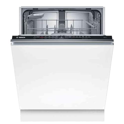 Image of Bosch SMV2ITX09E Series 2, Smart Dishwasher Fully Integrated 60 cm, Cutlery Basket, Dishwasher with Program Assistant, Extra Drying, VarioSpeed, Extremely Quiet, Height-Adjustable Upper Basket