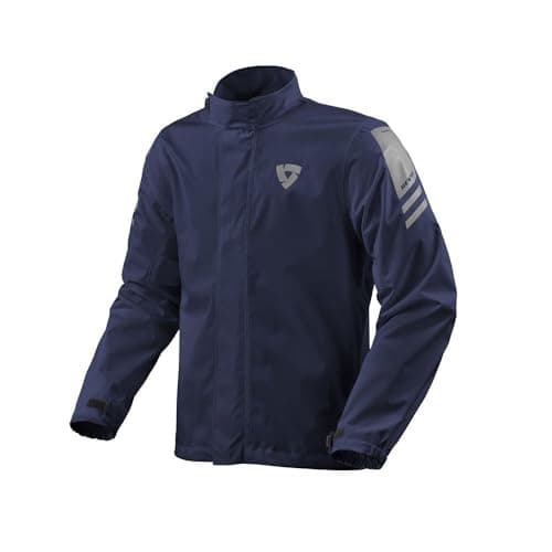 Image of REV'IT! Revit Cyclone 4 H2O Motorrad Regenjacke, Dark Blue, Medium