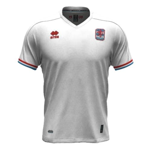 Image of Errea Luxembourg Men's Third Football Shirt Jersey 2024-2025 Medium White
