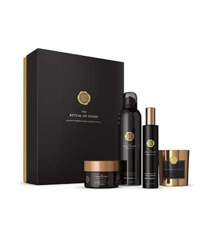 Image of RITUALS Large Gift Set for Women and Men from The Ritual of Oudh – Four Indulgent Bath, Body and Home Fragrance Products Including Shower Foam, Hair & Body Mist, Body Scrub and Scented Candle.