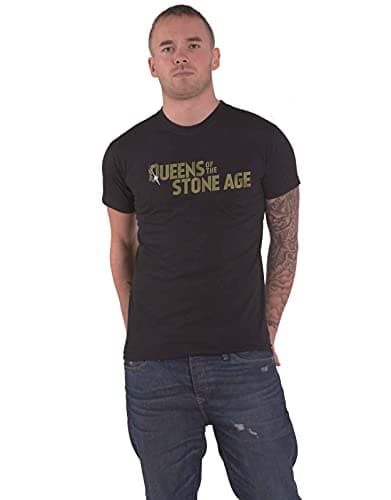 Image of Queens Of The Stone Age Tee: Bullet Shot Logo - Medium - Black - Unisex