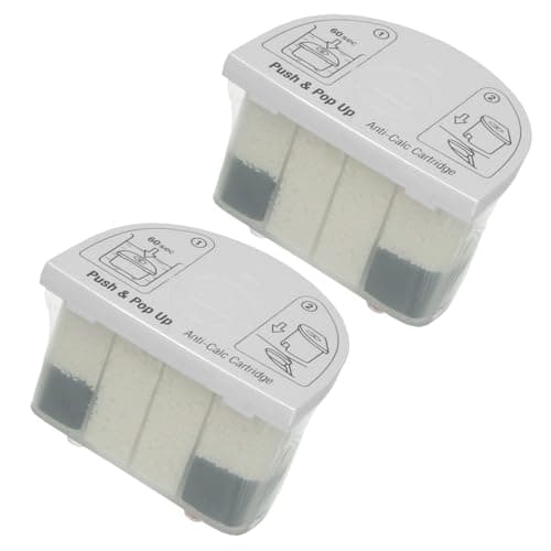 Image of Spares2go Anti-Calc Cartridge Filter for Beko SGA7124B SGA7126P SGX126M Steam Generator Iron (Pack of 2)