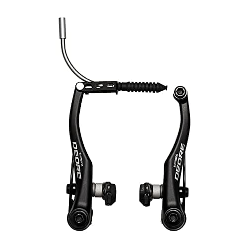 Image of Shimano V-Brake Rear Black BR-T610 Deore w/S70C Bike Brake Component