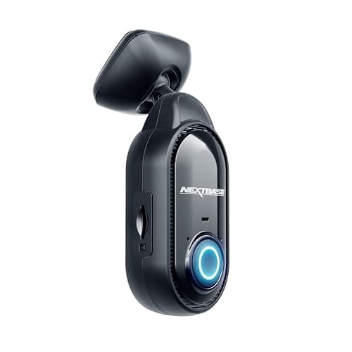Image of Nextbase Piqo 2K Dash Cam – Quad HD 1440p, Small Front Dashcam, 145° Ultra-Wide Lens, Voice Control, Bluetooth, WiFi, 10Hz GPS, Smart Parking - V2 APP UPDATE RELEASED