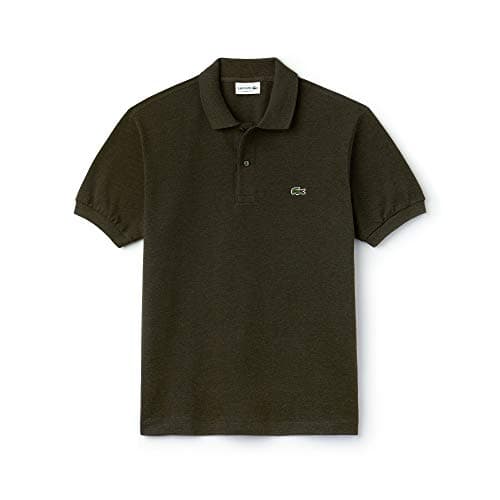 Image of Lacoste Men's Polo L.12.12 Classic Fit Heather, Verde (Dormouse Heather El9), XS