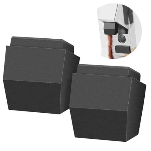 Image of CAFEMASY Coffee Grinder Accessory Pack of 2pcs - Black Funnel for Eureka Mignon Single Dose/XL/Stark/Turbo Grinder