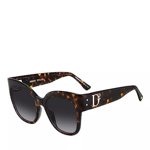 Image of Dsquared Unisex D2 0097/s Sunglasses, 086/9O HAVANA, 53