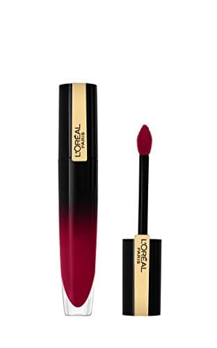 Image of L'Oreal Paris Brilliant Signature High Shine Colour Dark Red Lip Ink 314 Be Successful
