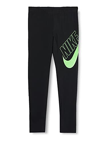 Image of Nike CU8943-013 G NSW Favorites GX Legging Leggings Girls Black/(Vapor Green) XS