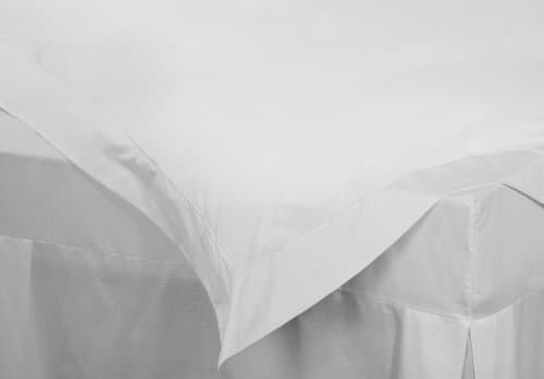 Image of Belledorm 400 Thread Count 100% Egyptian Cotton Duvet Cover Double White