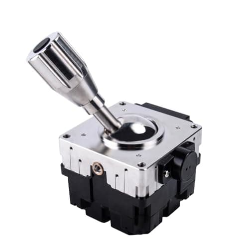 Image of SMC80 Damping Joystick Unmanned Boat Operating Lever Marine Control Head Industrial Joystick Handle Smooth & Drift-Free(DC12-28V output signal: 0-5V)