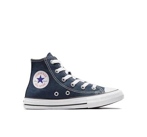 Image of Converse Unisex Kids Chuck Taylor All Star Core H Sneakers, Navy Blue, 2 UK