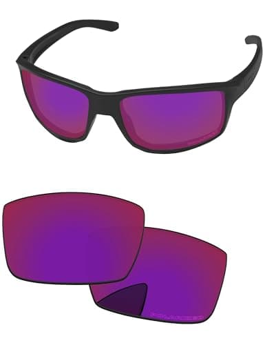 Image of PapaViva Replacement Lenses Compatible with Oakley Gibston OO9449 Sunglass Midnight Sun Polarized