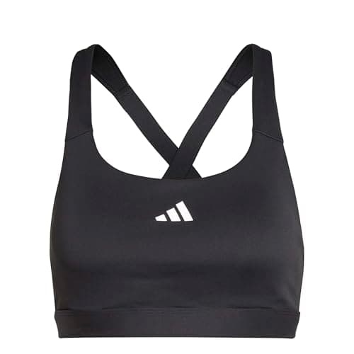 Image of adidas Women Tlrdreact Training High Support Bra Sports Bra, XSAB Black