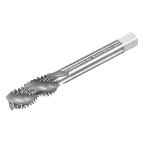 Image of sourcing map Spiral Flute Taps, 1/2-13 UNC 2B High Speed Steel (HSS) Uncoated Machine Thread Milling Threading Screw Tap 3 Flutes Tapping Tool