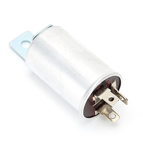Image of Aluminum Alloy 12V 3Pin Flasher Relay Unit (502096) - Stable Performance Replacement for Lotus Car Indicators