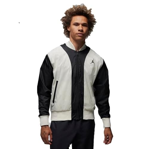Image of Nike Jordan Flight MVP Men's Jacket, Sail/Black, XL