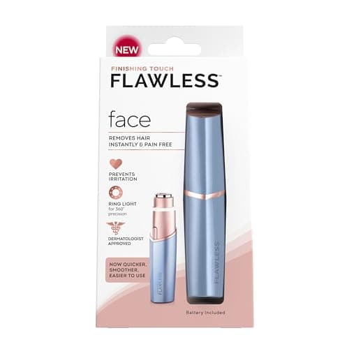 Image of Finishing Touch Flawless Painless Hair Remover for Women, Latest Model (Paris Blue)