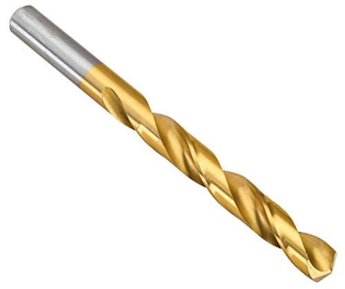 Image of OX A5103125 Hss Tin Coated Jobber Drill Bit, Gold/Silver, 12.5 mm