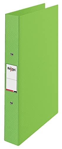 Image of Rexel A4 Ring Binder, Green, 25 mm 2 O-Ring Diameter, Choices, 2115567